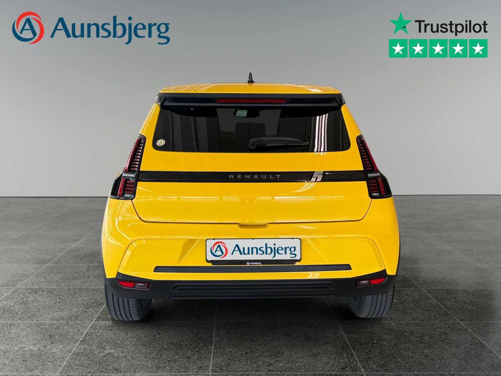 Gul Renault 5 E-Tech fra 2025