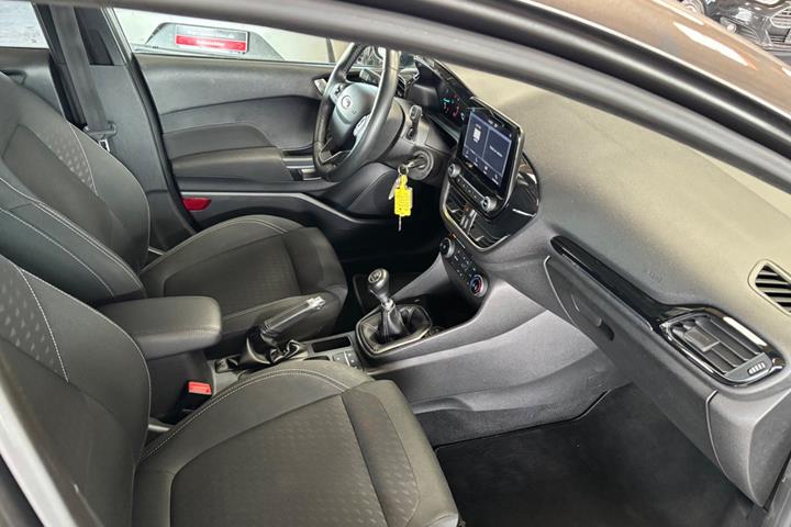 Grå Ford Fiesta fra 2019