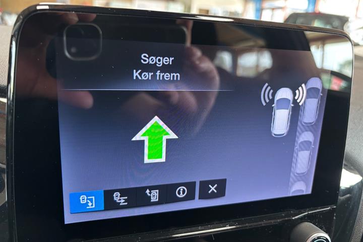 Grå Ford Fiesta fra 2019