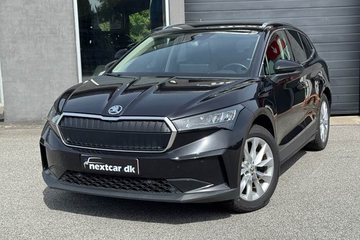 Sort Skoda Enyaq fra 2021