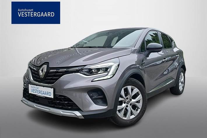 Grå Renault Captur fra 2020