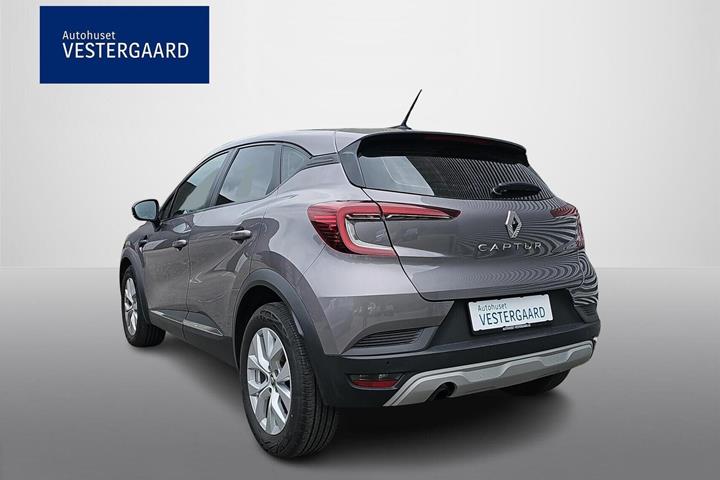 Grå Renault Captur fra 2020