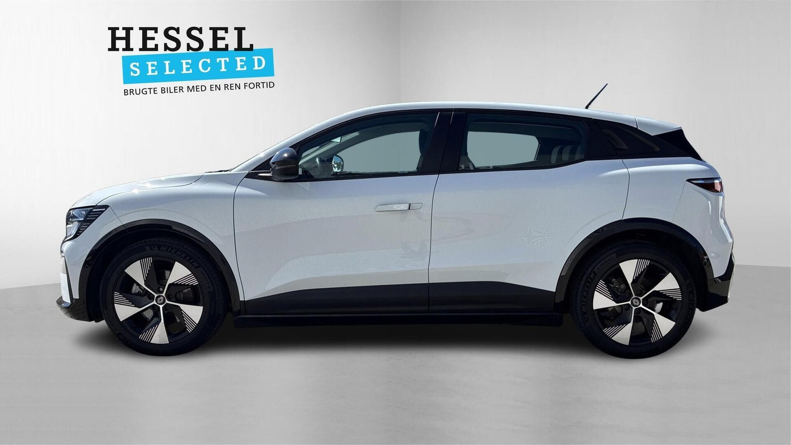 Hvid Renault Megane E-Tech fra 2023