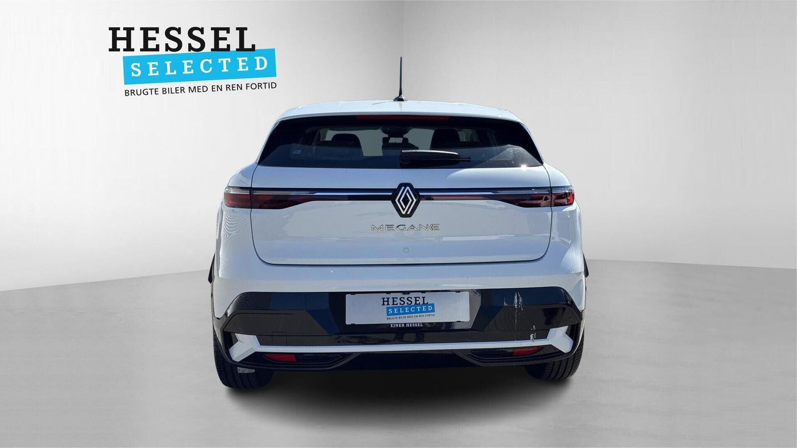 Hvid Renault Megane E-Tech fra 2023