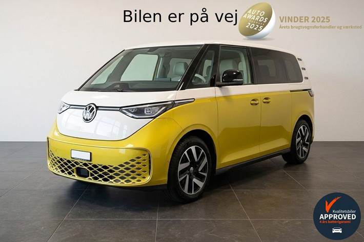 Gul VW ID.Buzz fra 2023