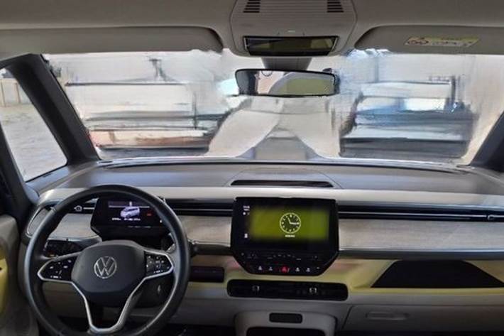 Gul VW ID.Buzz fra 2023