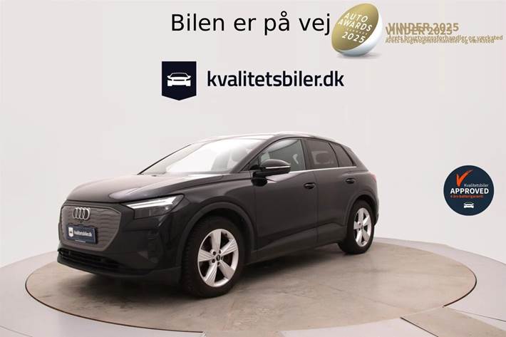 Sort Audi Q4 fra 2023