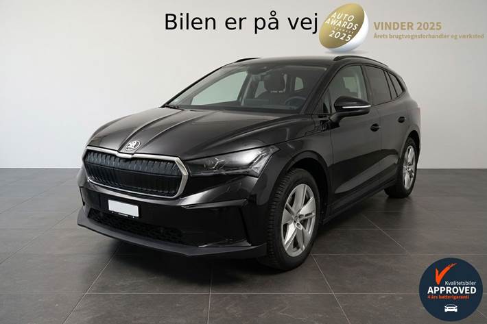 Sort Skoda Enyaq fra 2022