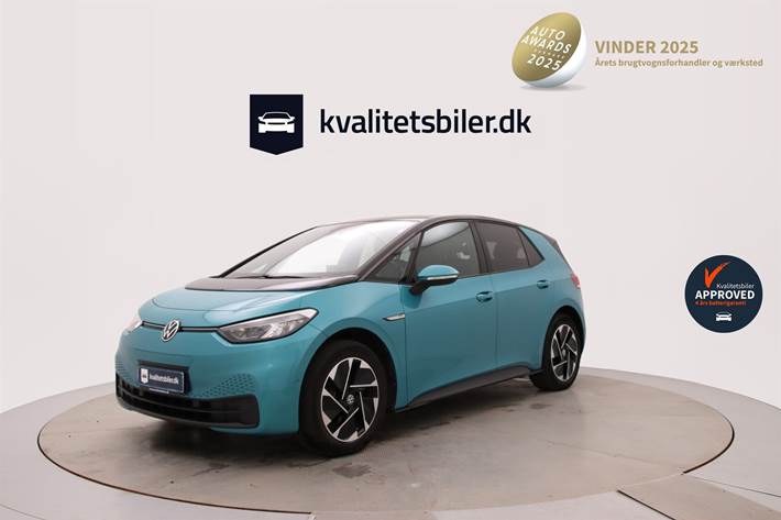 Turquoise VW ID.3 fra 2023