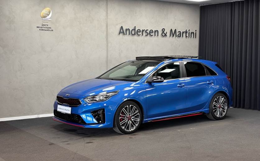 Kia Ceed 1,6 T-GDI GT DCT 204HK 5d 7g Aut.