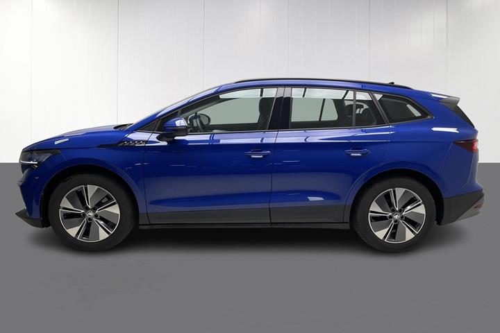 Blå Skoda Enyaq fra 2024
