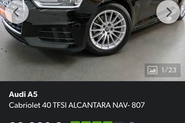 undefined Audi A5 Cabriolet fra 2019