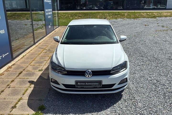 Hvid VW Polo fra 2018