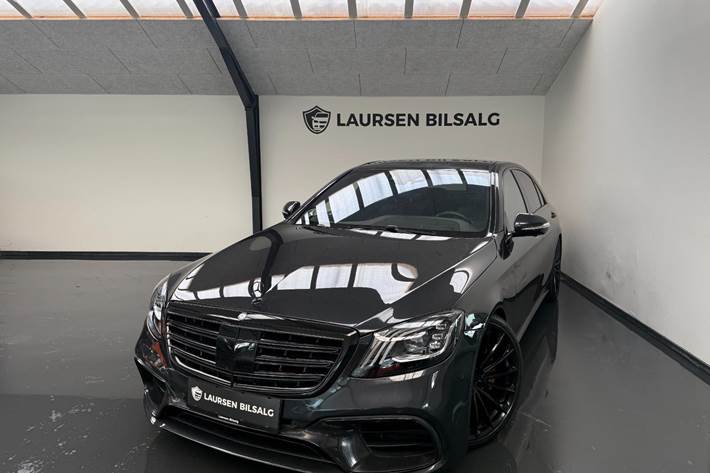 Sort Mercedes S500 fra 2014