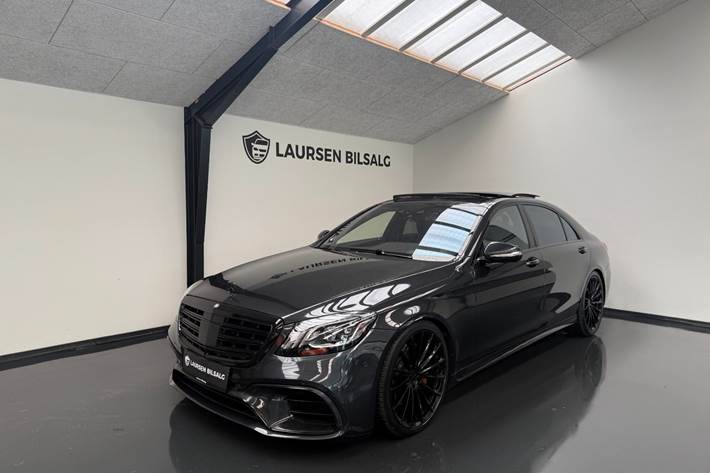 Sort Mercedes S500 fra 2014