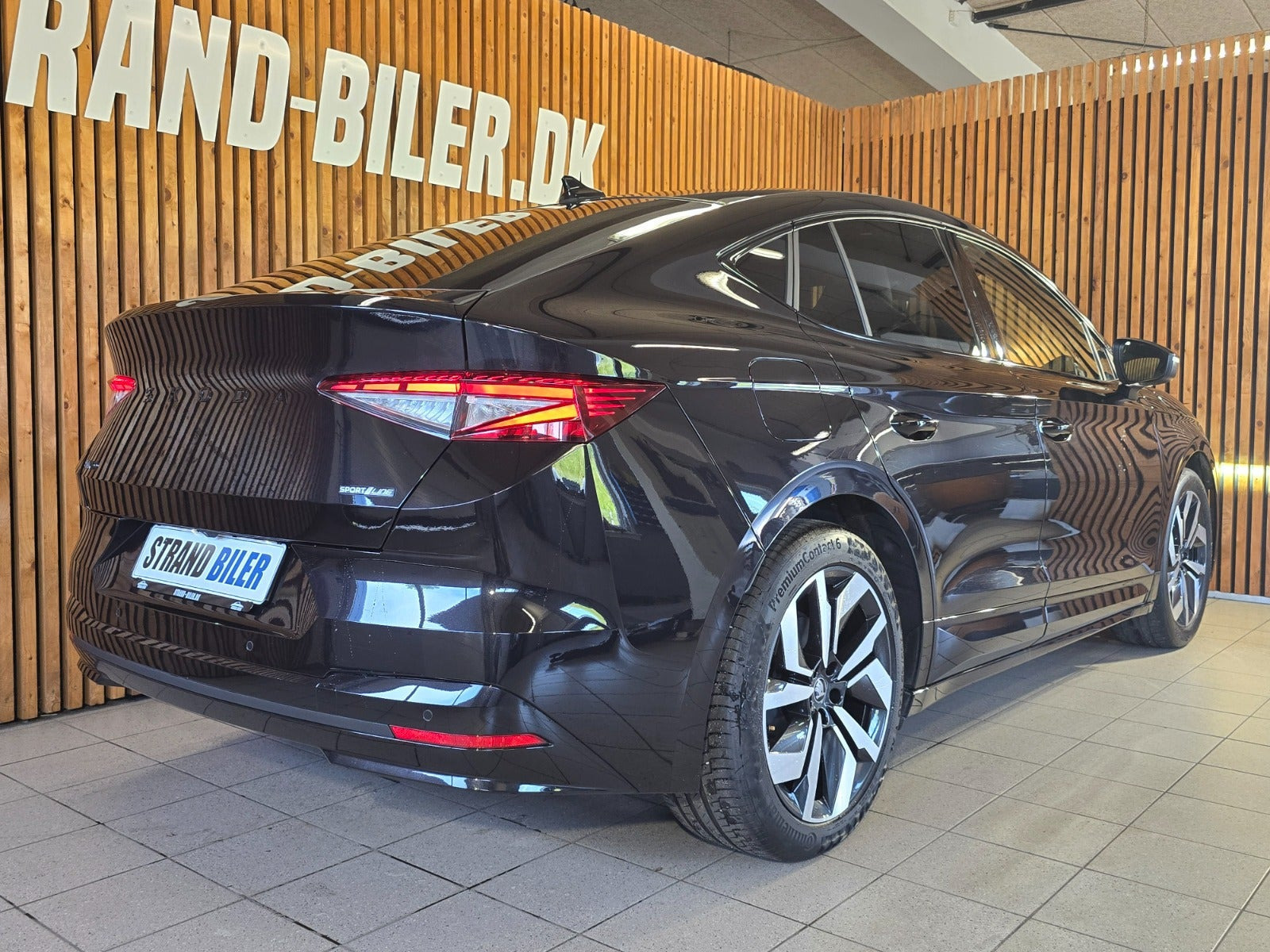 Sort Skoda Enyaq fra 2025