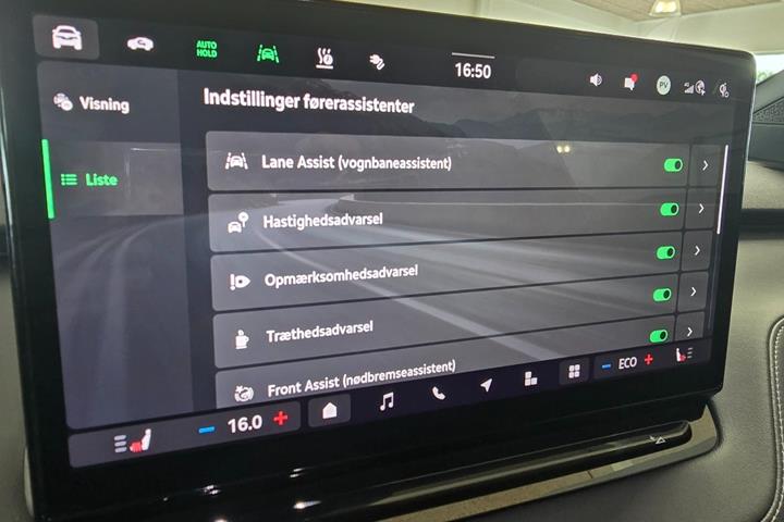 Sort Skoda Enyaq fra 2025