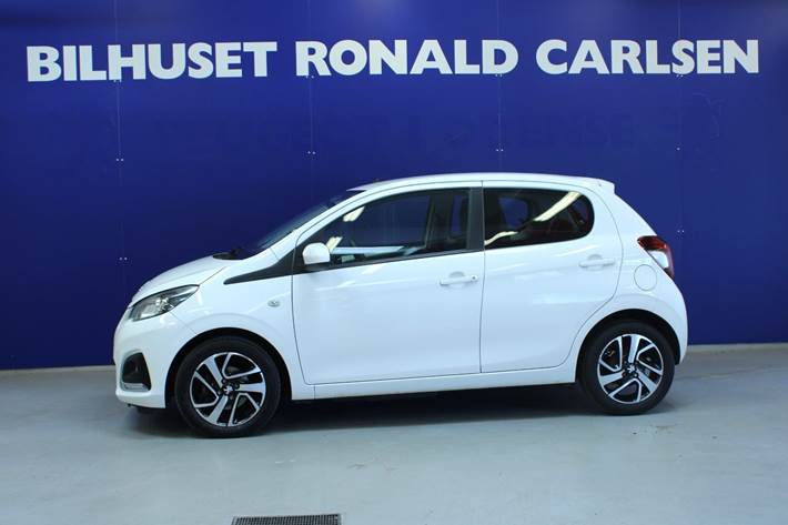 Hvid Peugeot 108 fra 2016