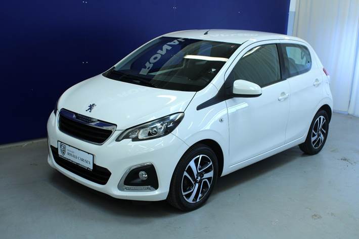 Hvid Peugeot 108 fra 2016