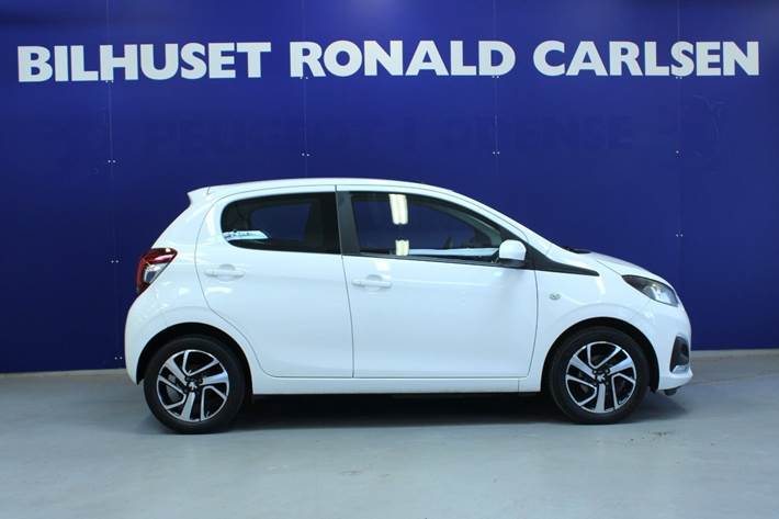 Hvid Peugeot 108 fra 2016
