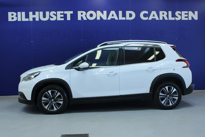 Hvid Peugeot 2008 fra 2019