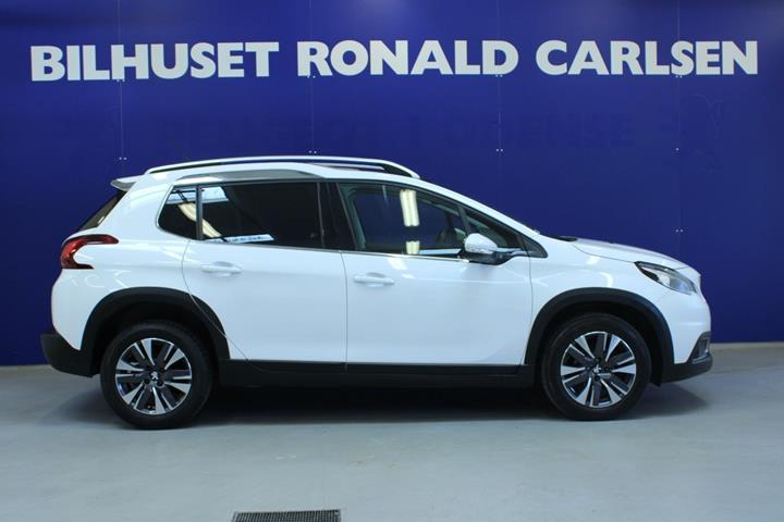 Hvid Peugeot 2008 fra 2019