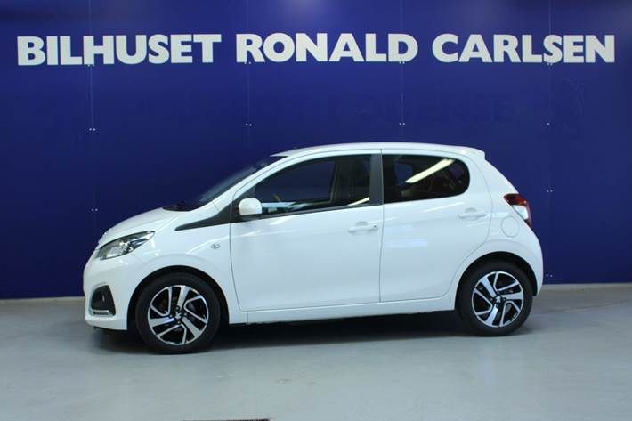 Hvid Peugeot 108 fra 2019