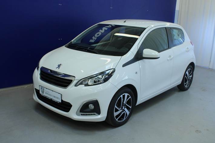 Hvid Peugeot 108 fra 2019