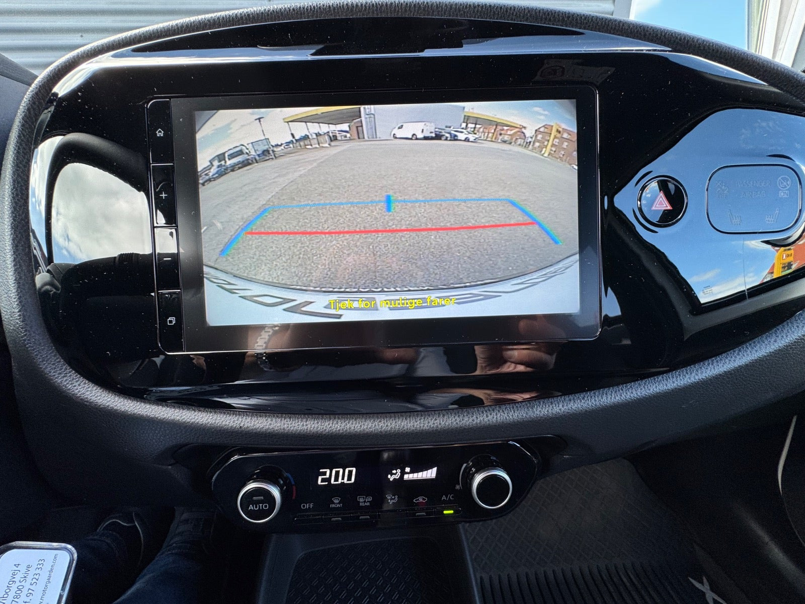 Hvid Toyota Aygo X fra 2024