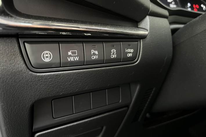 Grå Mazda 3 fra 2019