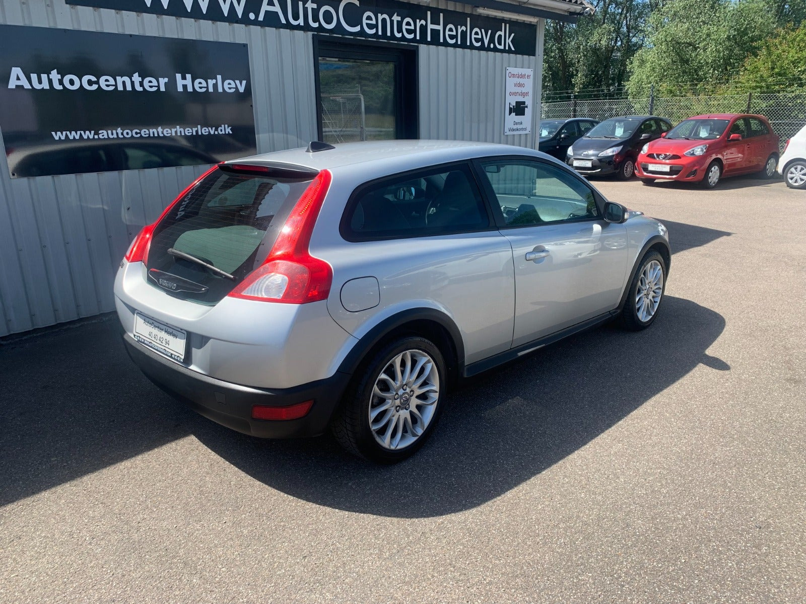 Sølv Volvo C30 fra 2007