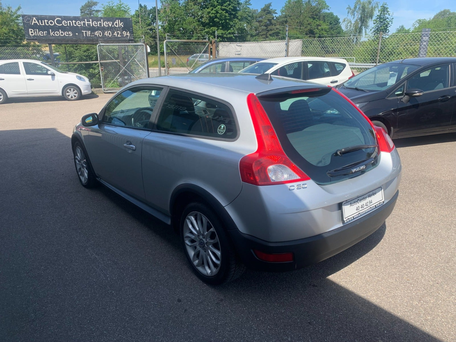 Sølv Volvo C30 fra 2007