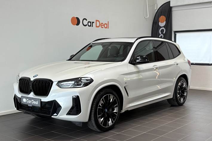 Hvid BMW iX3 fra 2023