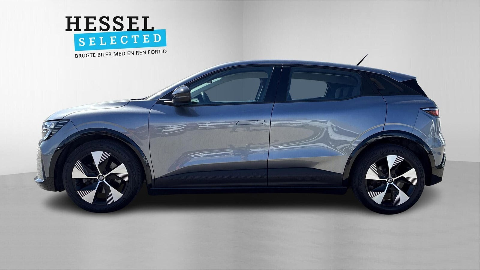 Grå Renault Megane E-Tech fra 2023