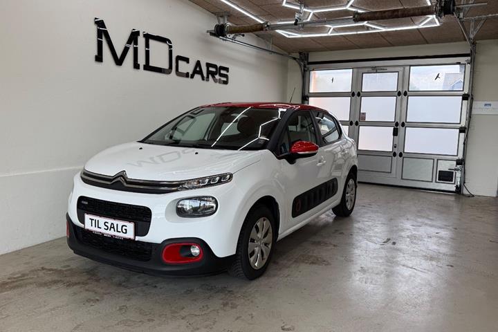 Hvid Citroën C3 fra 2017