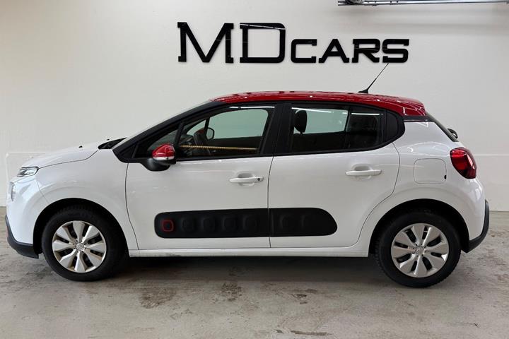 Hvid Citroën C3 fra 2017