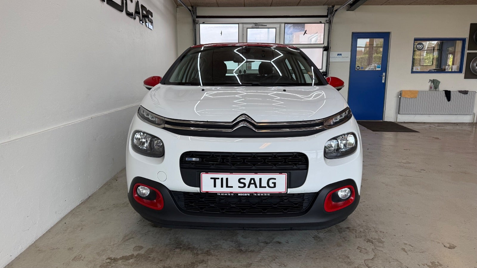 Hvid Citroën C3 fra 2017