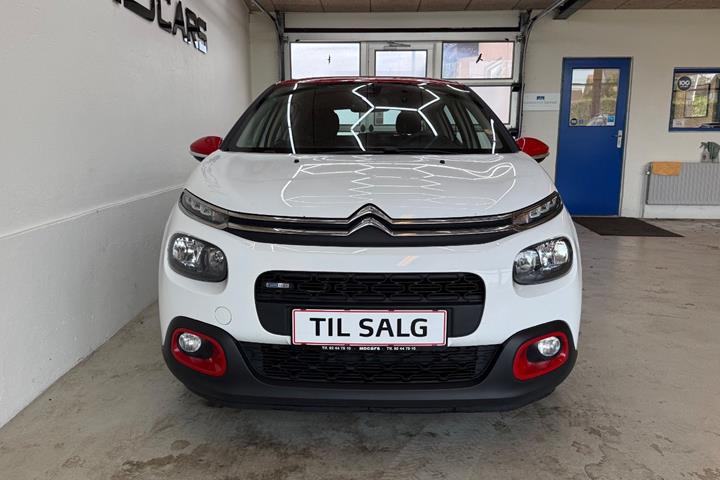 Hvid Citroën C3 fra 2017