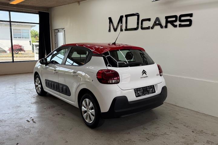 Hvid Citroën C3 fra 2017