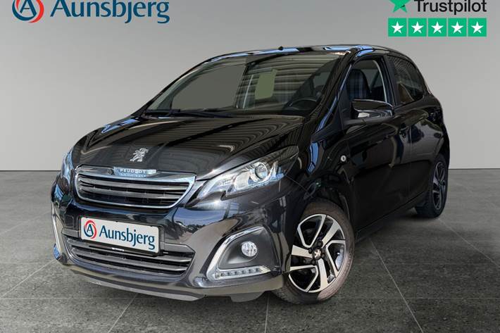 Sort Peugeot 108 fra 2019