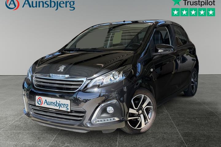 Sort Peugeot 108 fra 2019