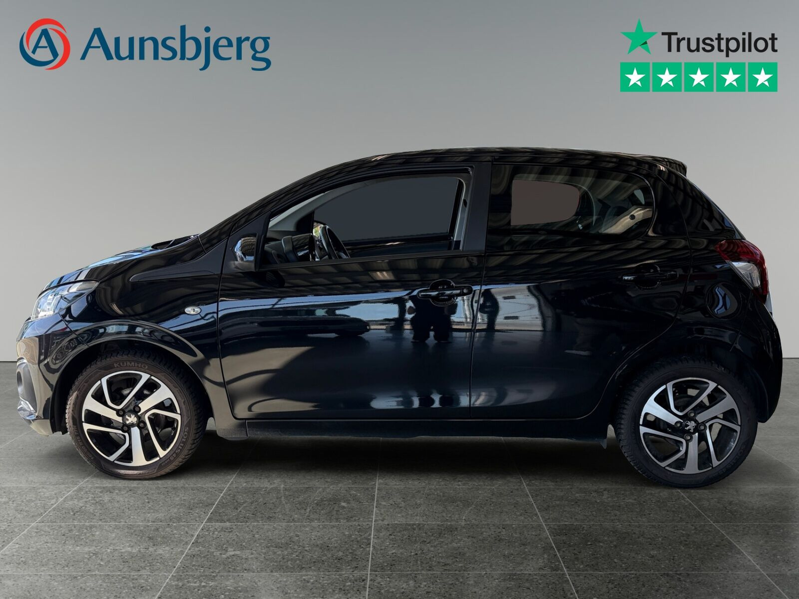 Sort Peugeot 108 fra 2019