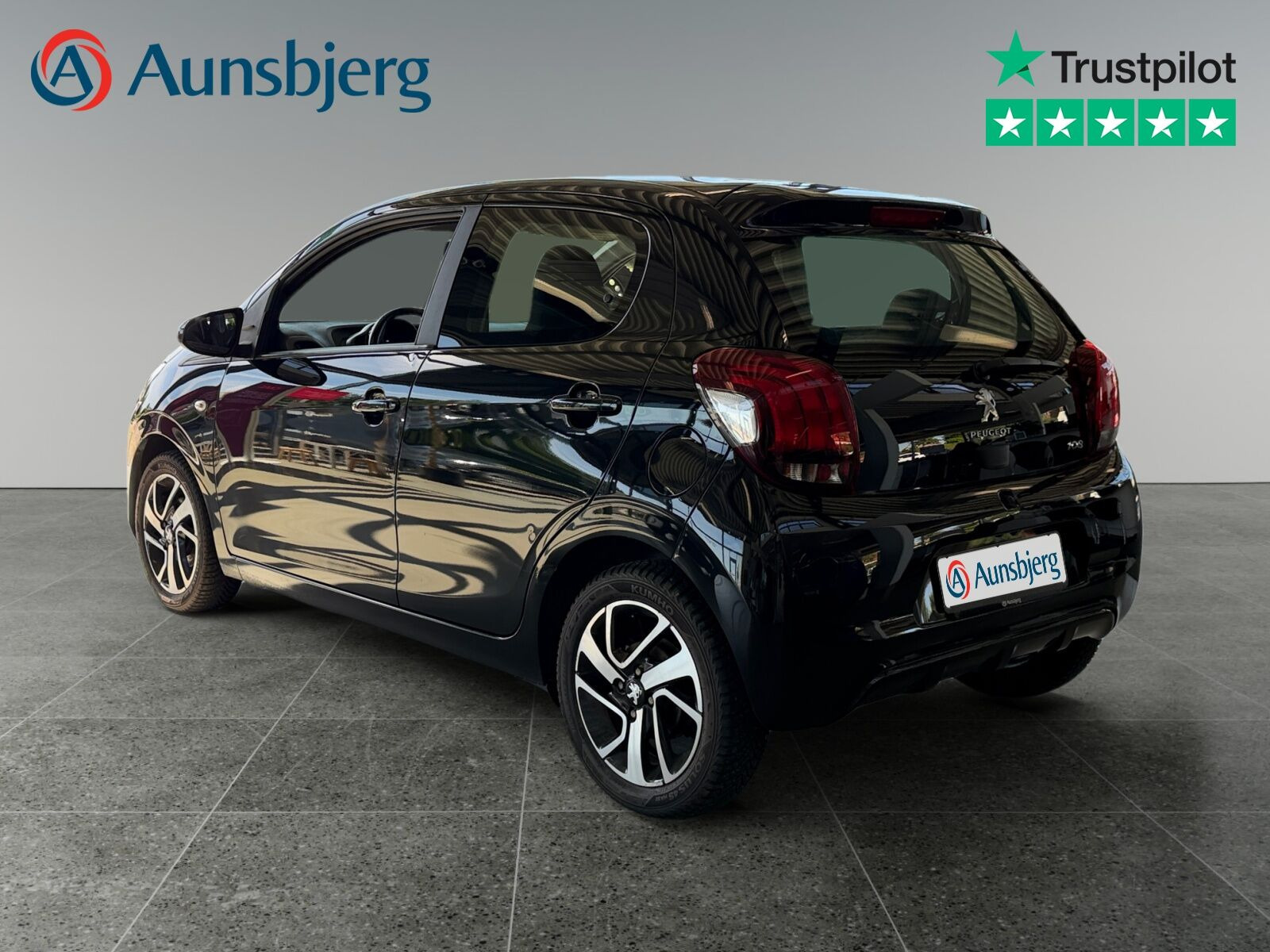 Sort Peugeot 108 fra 2019
