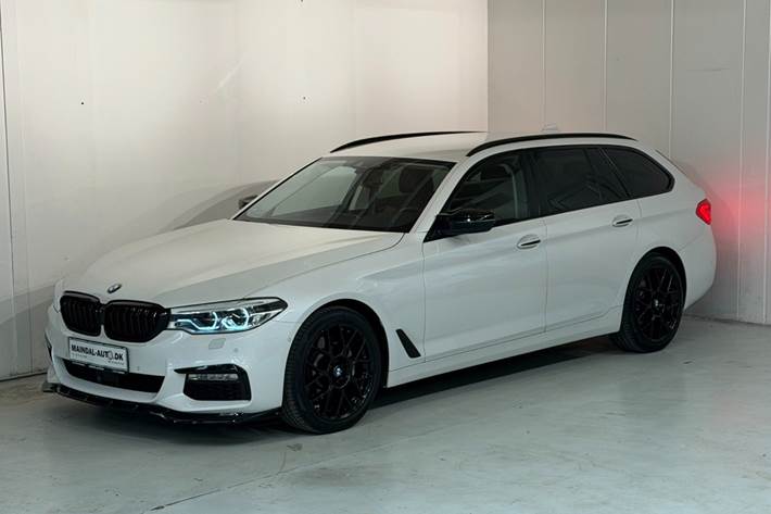 Sort BMW 530d fra 2017