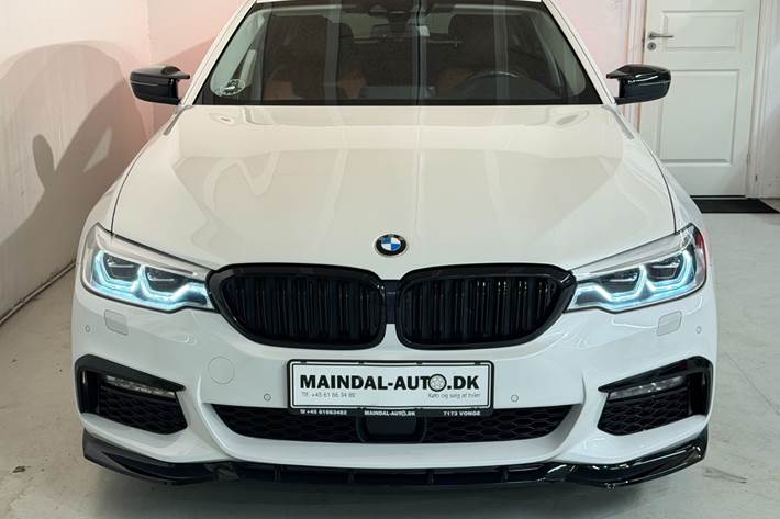 Sort BMW 530d fra 2017
