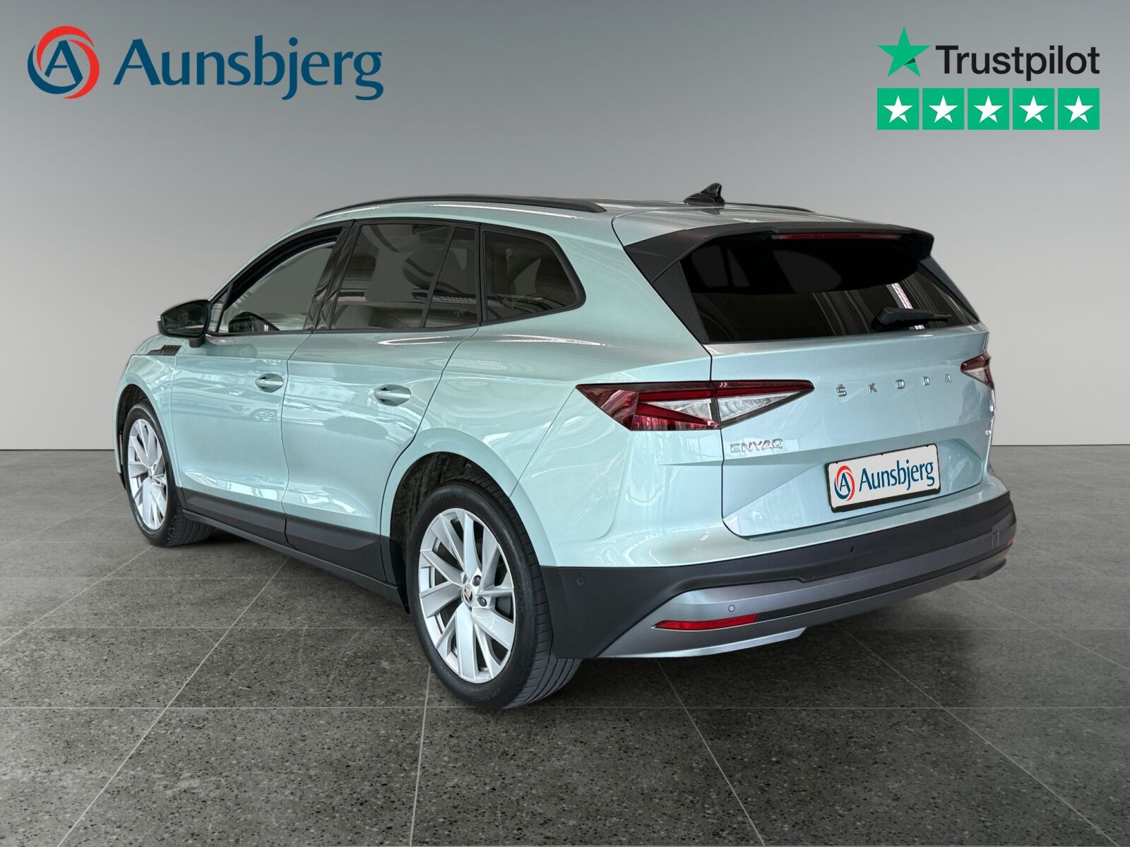 Sølv Skoda Enyaq fra 2023