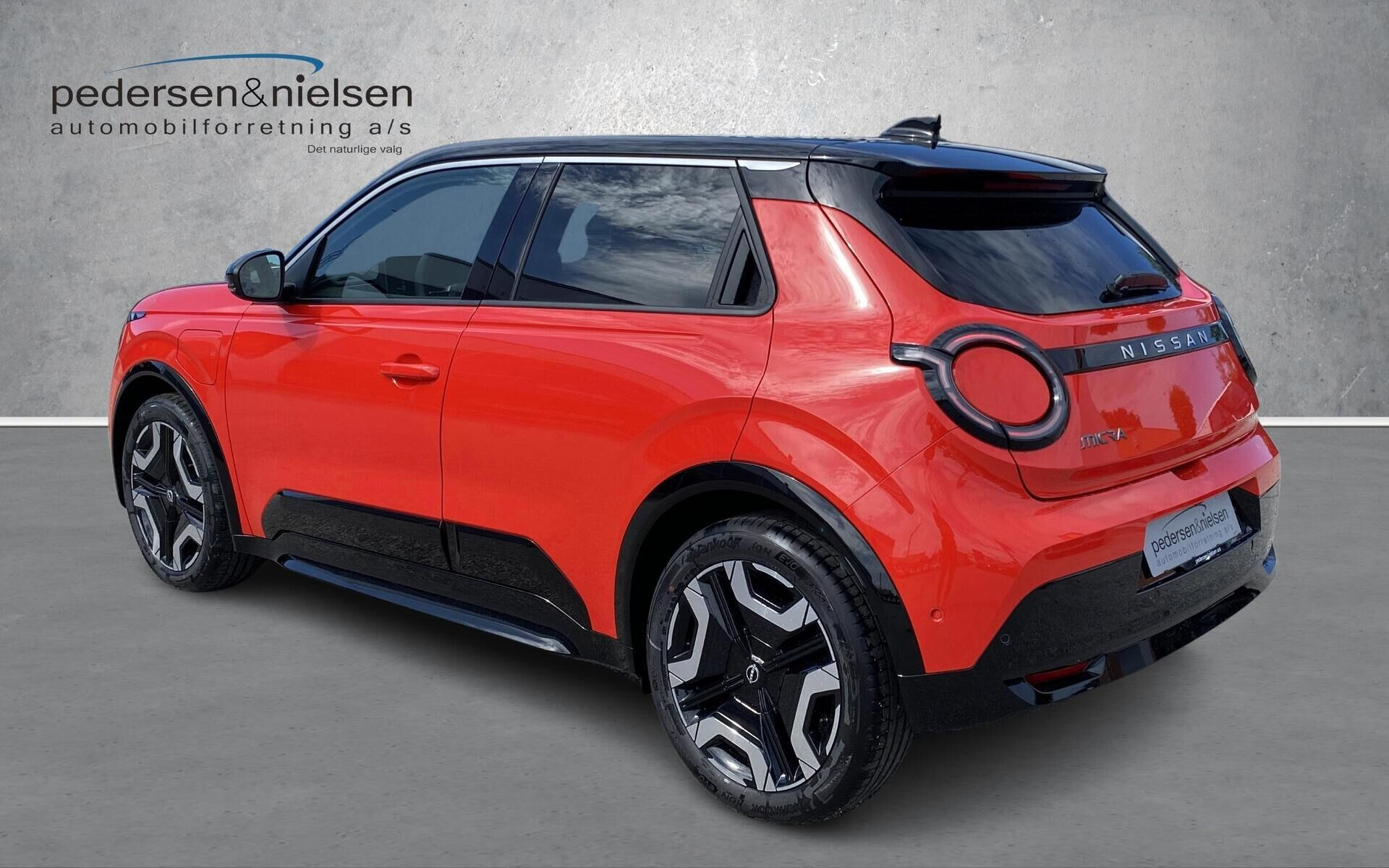 Rød Nissan Micra fra 2026