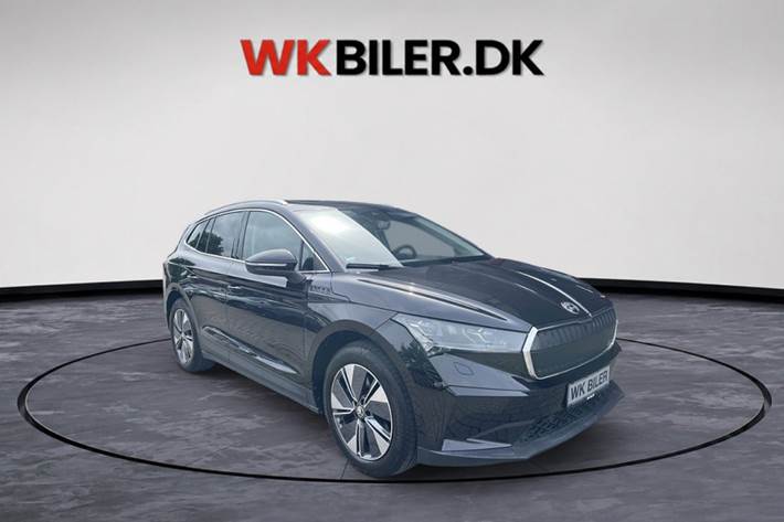 Sort Skoda Enyaq fra 2025