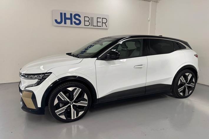 Hvid Renault Megane E-Tech fra 2022