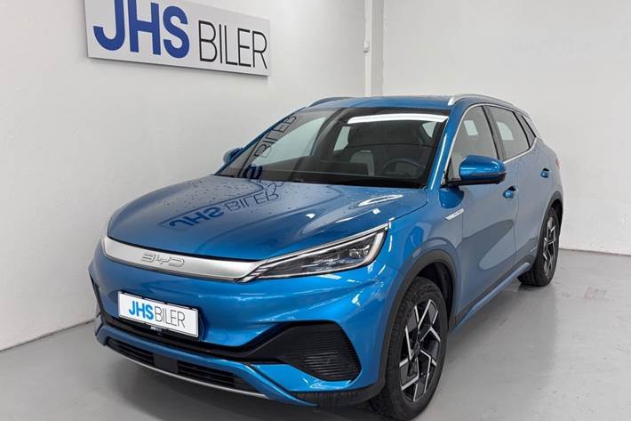 Blå BYD Atto 3 fra 2023